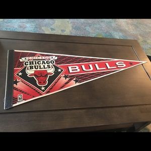Vintage Pennant Chicago Bulls Air Jordan
